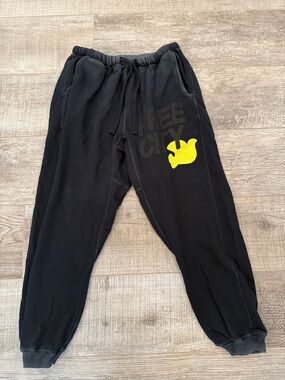 Free city jogger sweatpants with pockets size medium